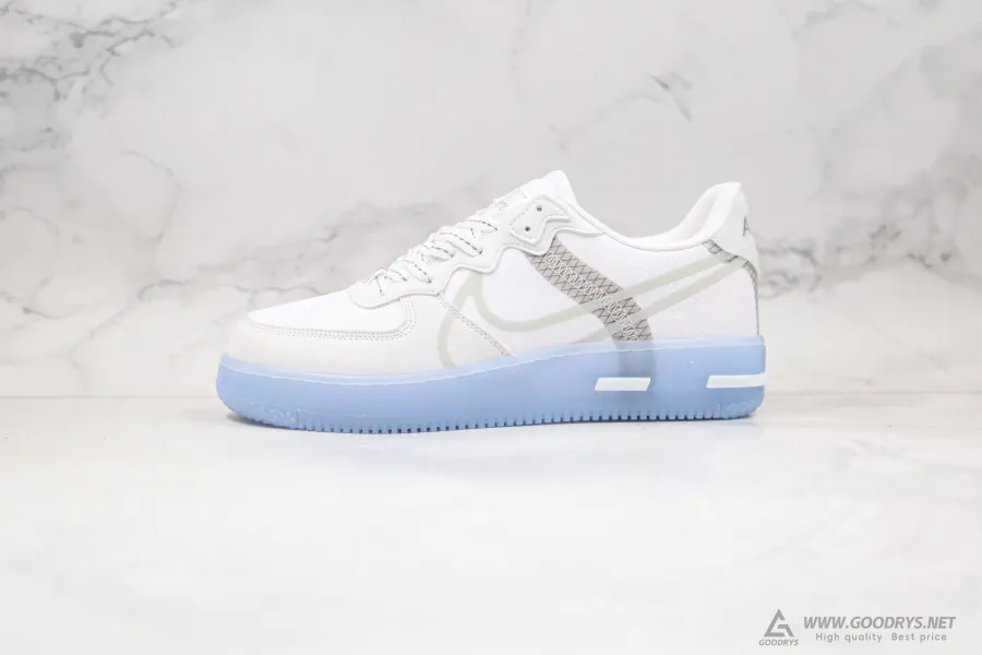 Air Force 1 React White Ice