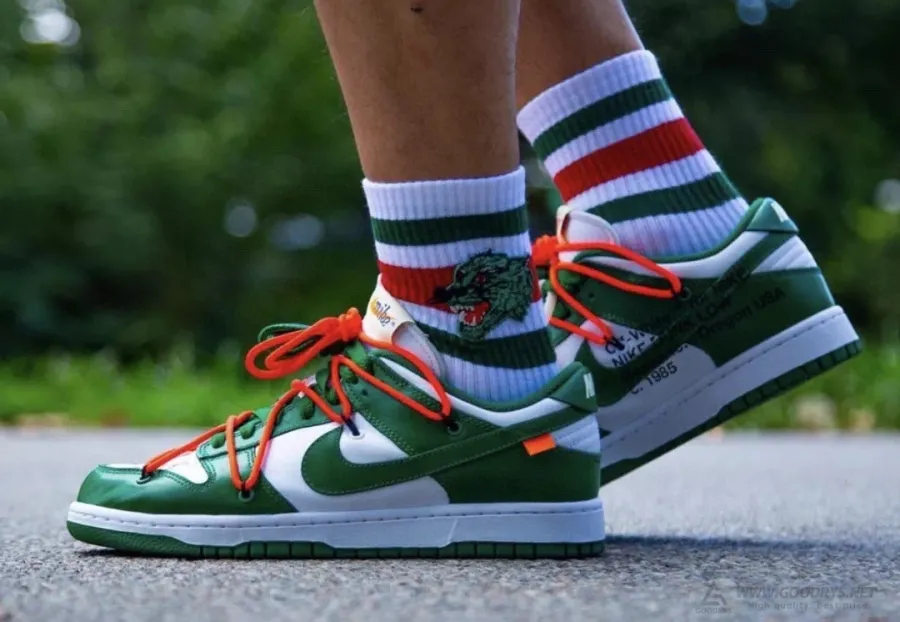 Off-White Dunk Low Pine Green