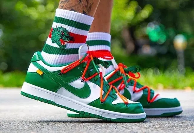 Off-White Dunk Low Pine Green