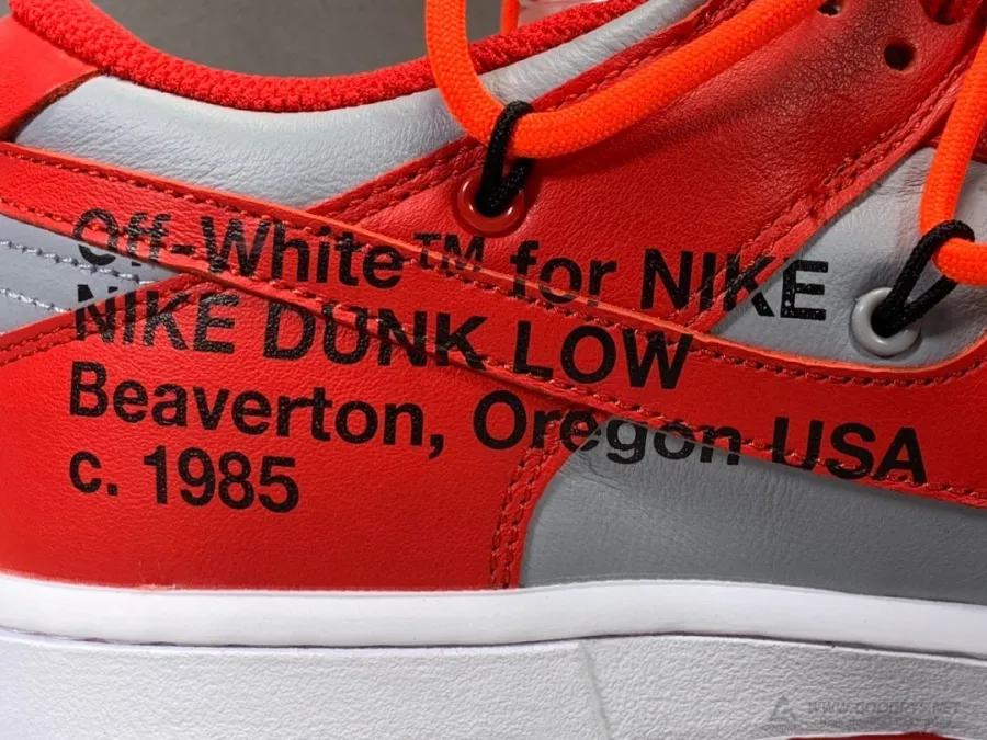 Off-White Dunk Low University Red