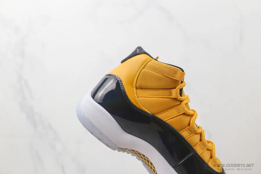 Jordan 11 Black Yellow