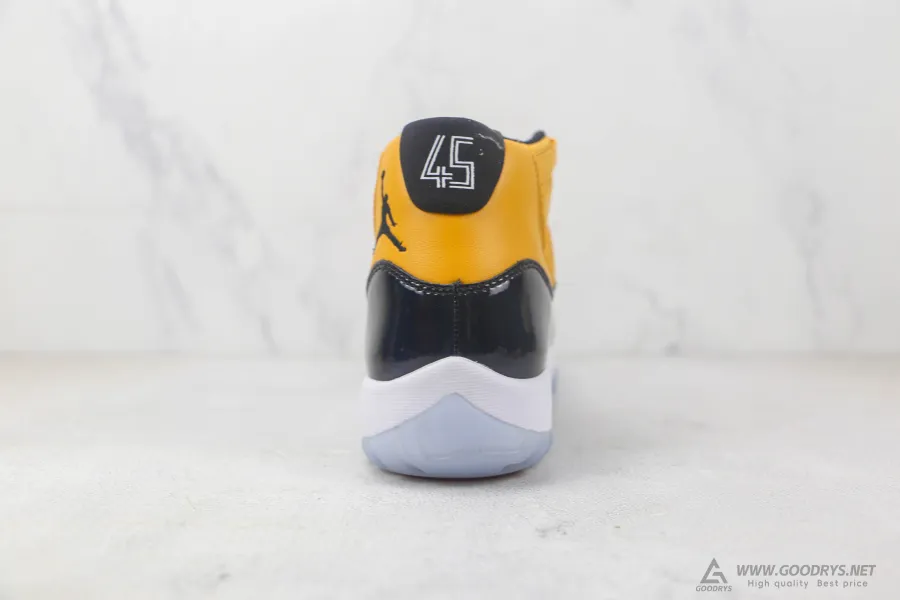 Jordan 11 Black Yellow