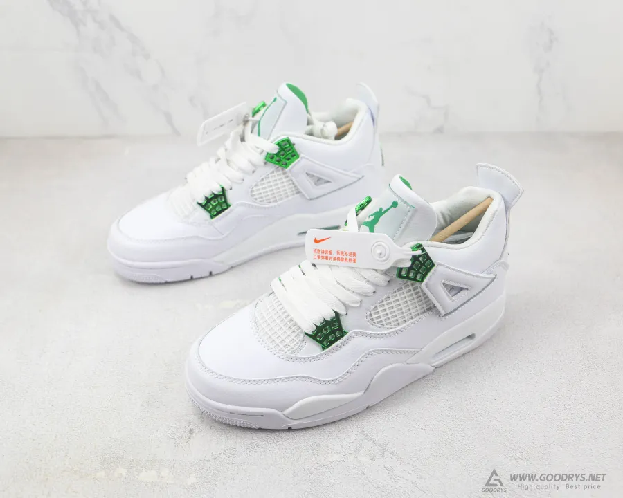 Air Jordan 4 Retro Green Metallic 