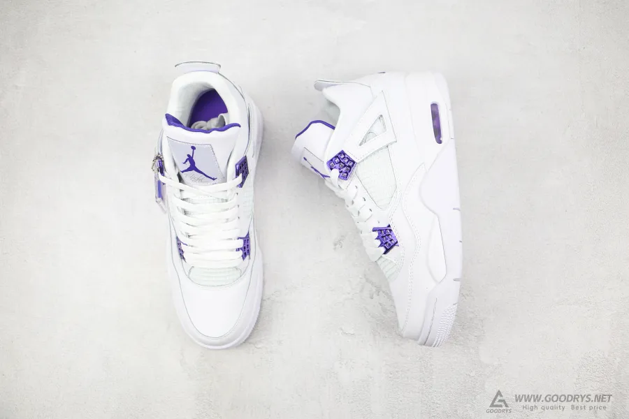 Air Jordan 4 Retro Purple Metallic