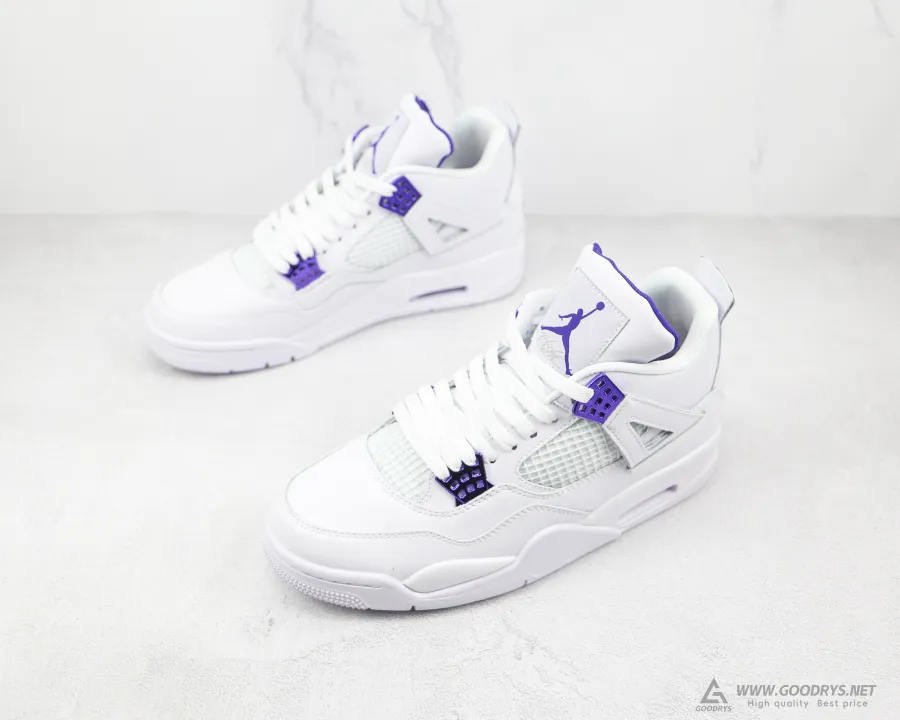 Air Jordan 4 Retro Purple Metallic