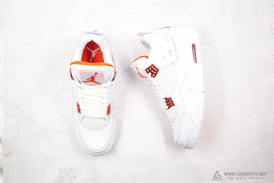 Air Jordan 4 Retro Orange Metallic