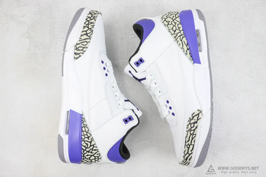 Jordan 3 Dark Iris