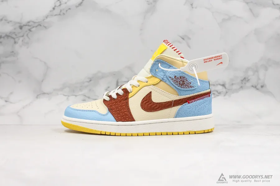 Maison Chateau Air Jordan 1 Mid Fearless