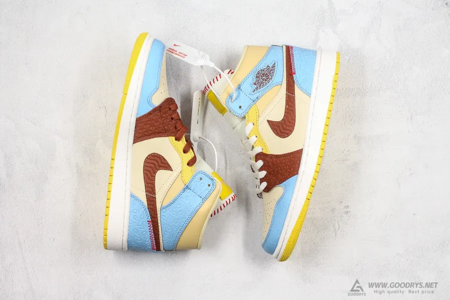 Maison Chateau Air Jordan 1 Mid Fearless