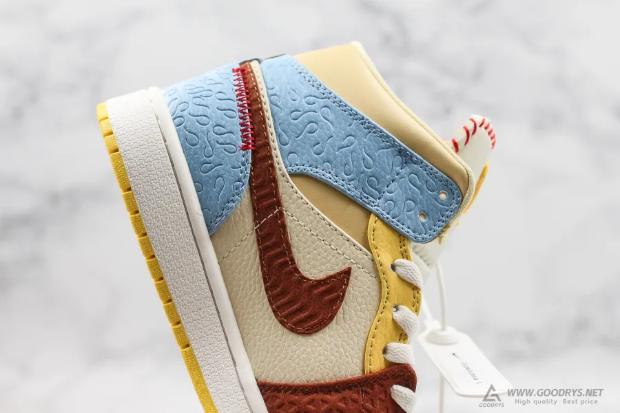 Maison Chateau Air Jordan 1 Mid Fearless