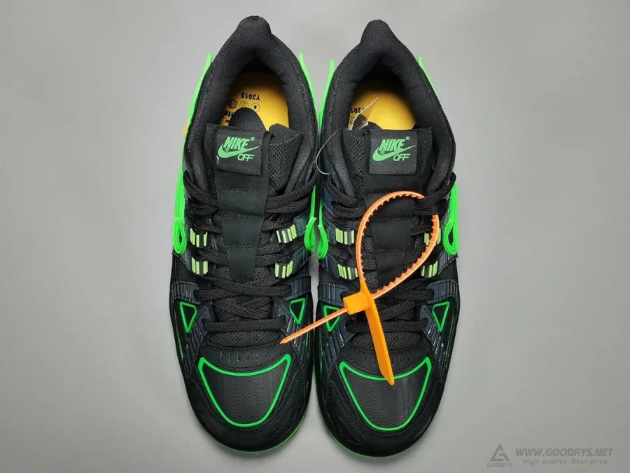 Off-White X Air Rubber Dunk Green Strike