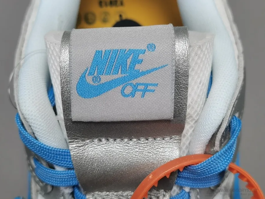 Off-White X Nike Air Rubber Dunk University Blue