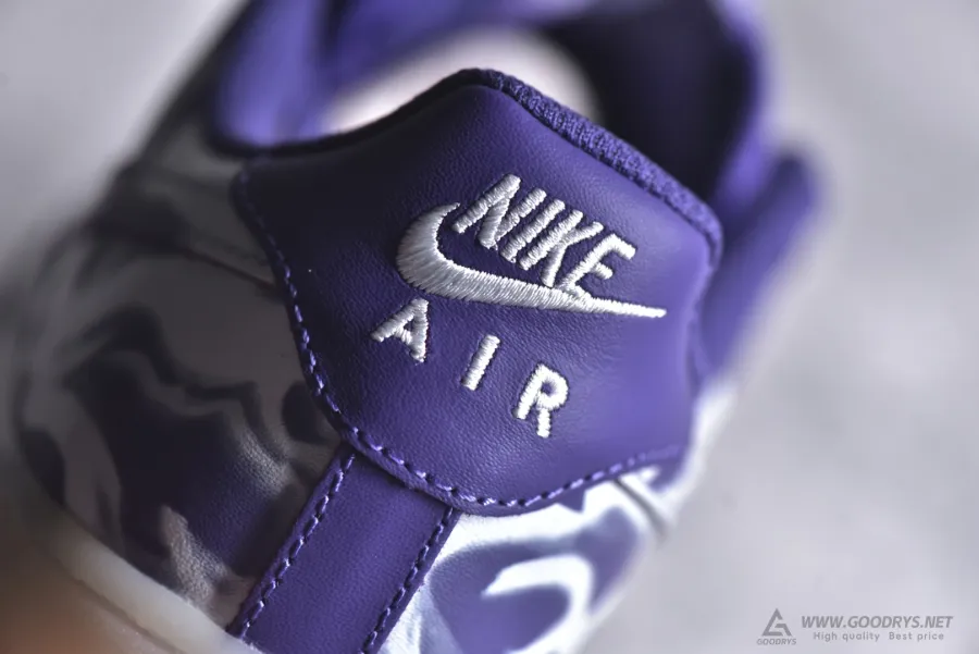 Nike Air Force 1  Purple Skeleton