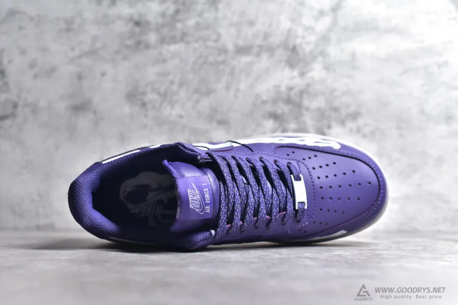 Nike Air Force 1  Purple Skeleton