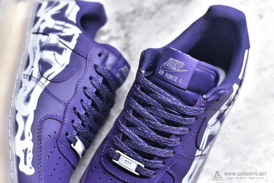 Nike Air Force 1  Purple Skeleton