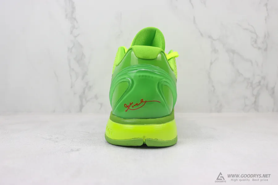 Kobe 6 Protro Grinch