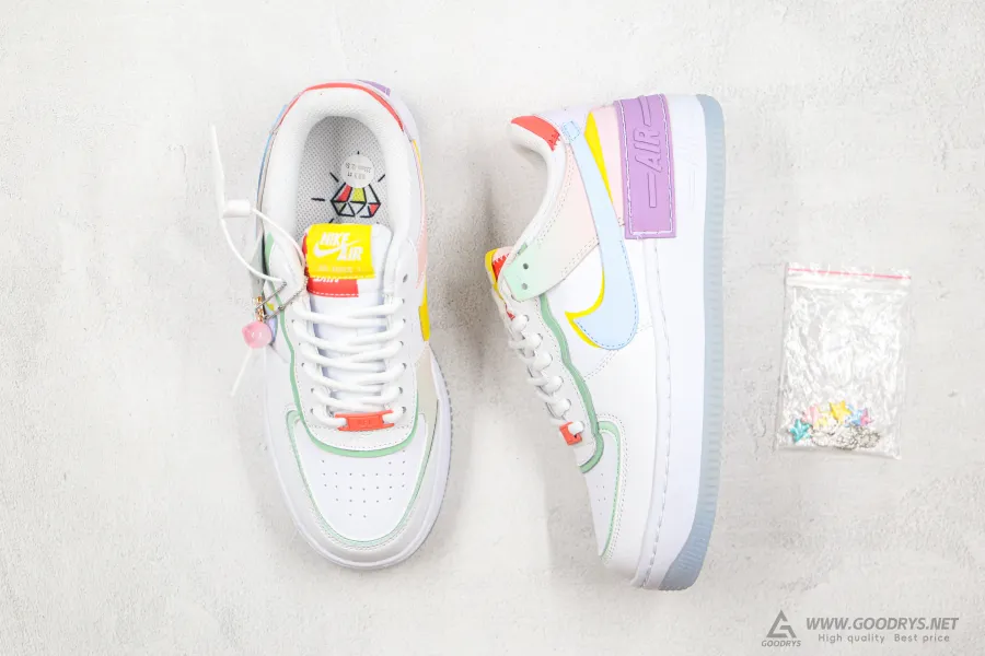 Nike Air Force 1 White Hydrogen Blue 