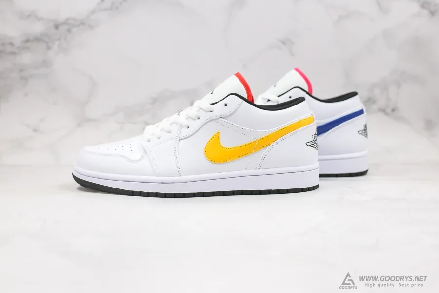 Air Jordan 1 Low Multi Color Swoosh 