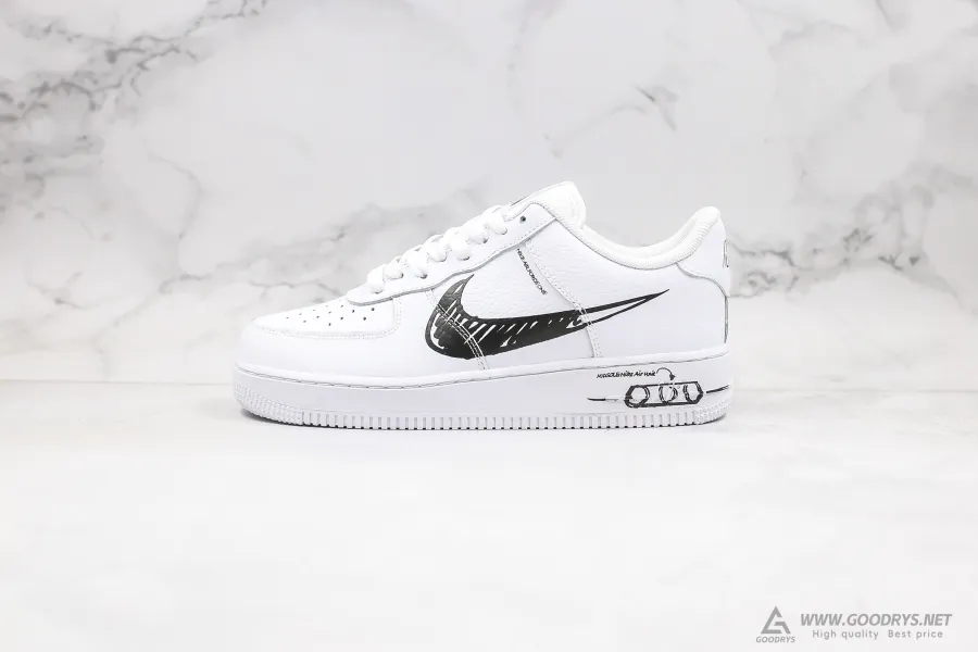 Nike Air Force 1 Low Sketch Pack Black