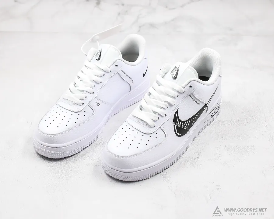 Nike Air Force 1 Low Sketch Pack Black