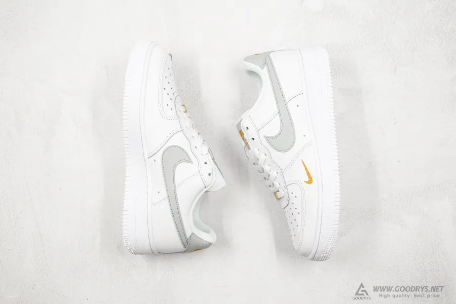 Nike Air Force 1 Low White/Grey/Gold 