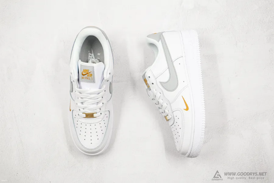 Nike Air Force 1 Low White/Grey/Gold 