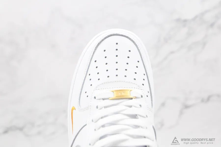 Nike Air Force 1 Low White/Grey/Gold 