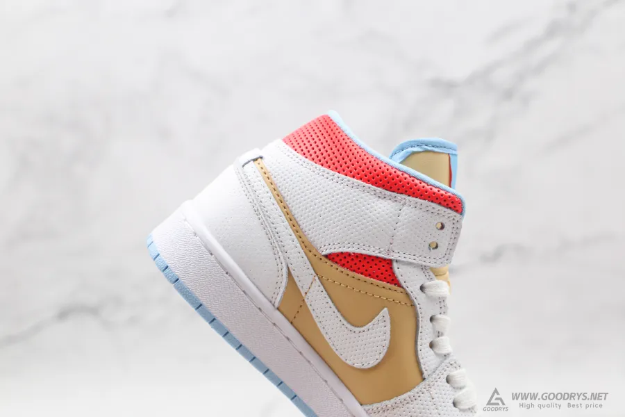 Wmns Air Jordan 1 Mid Se Sesame 