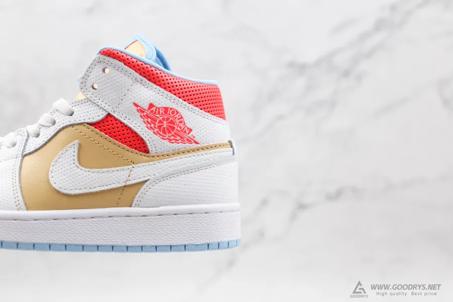 Wmns Air Jordan 1 Mid Se Sesame 