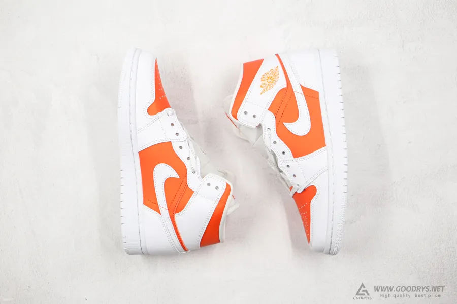 Wmns Airjordan 1 Mid Se Bright Citrus 