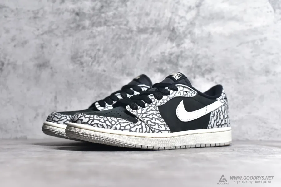 Air Jordan 1 Retro Low Og Black Cement