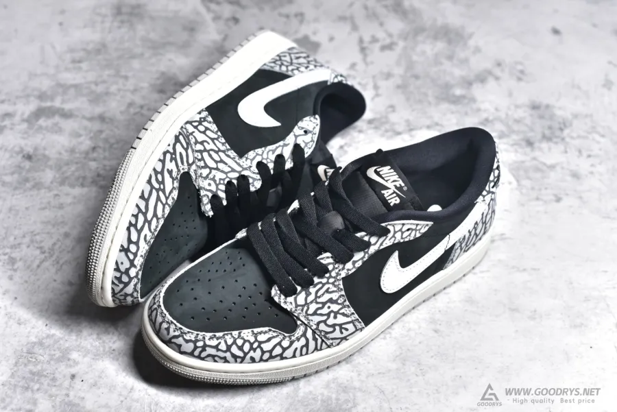 Air Jordan 1 Retro Low Og Black Cement