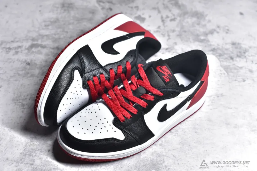 Air Jordan 1 Retro Low Og Black Toe