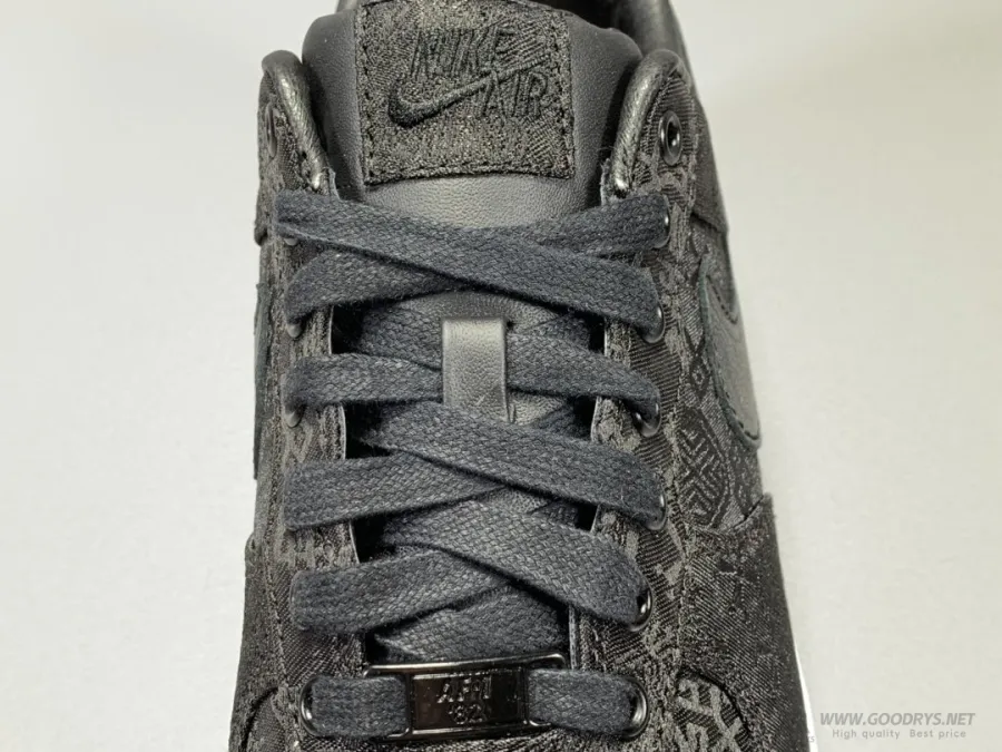 Fragment Clot Air Force 1 Black Silk