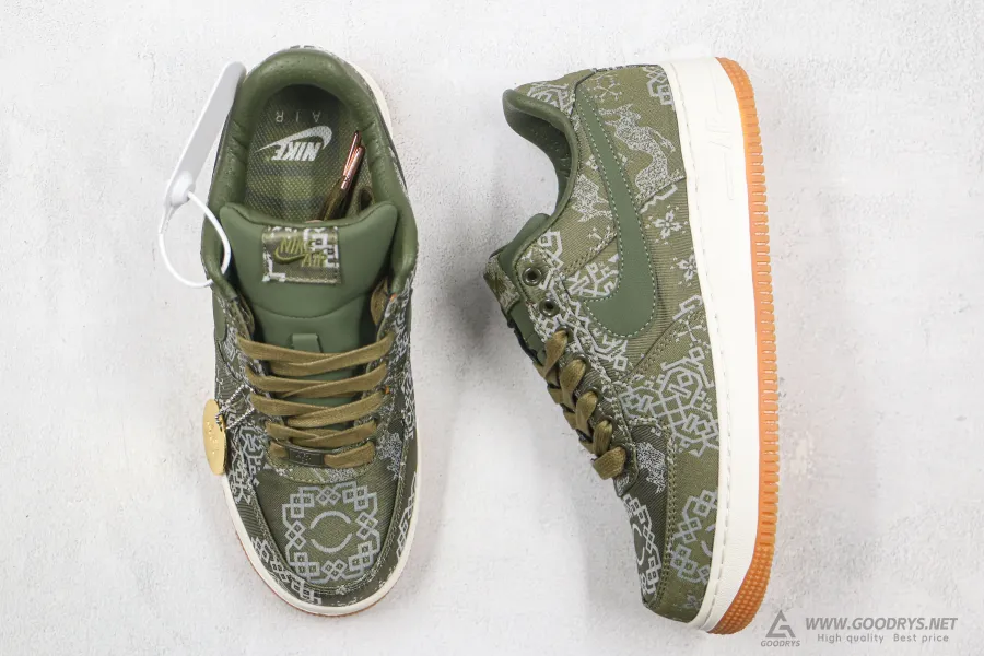 Clot X Air Force 1 Low Premium Green Silk