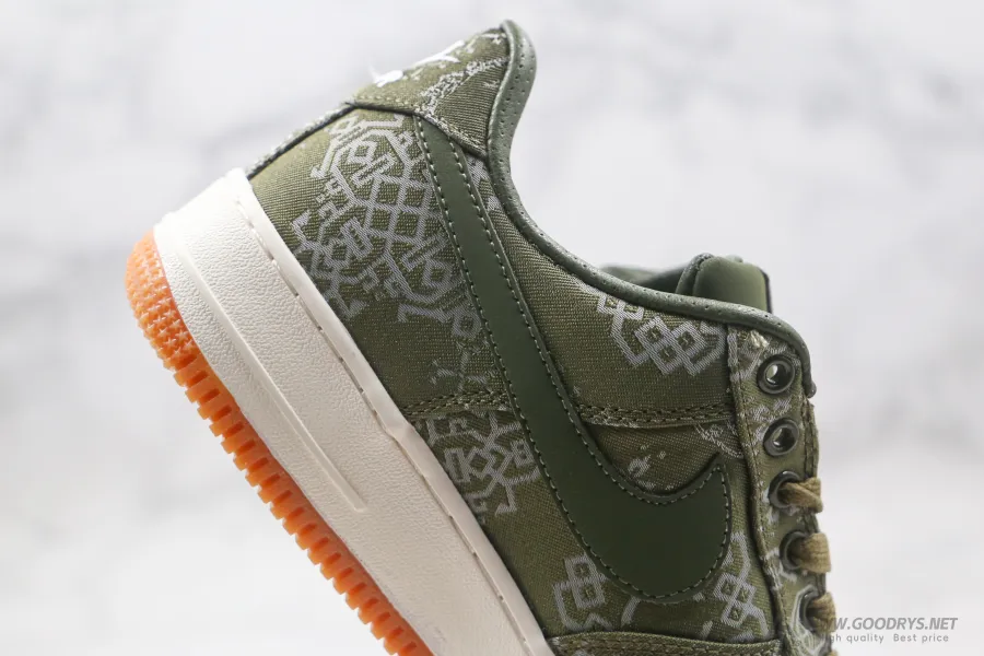 Clot X Air Force 1 Low Premium Green Silk