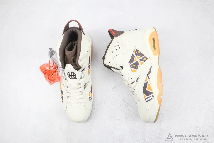 Air Jordan 6 Retro Quai 54 - Sail Gum 