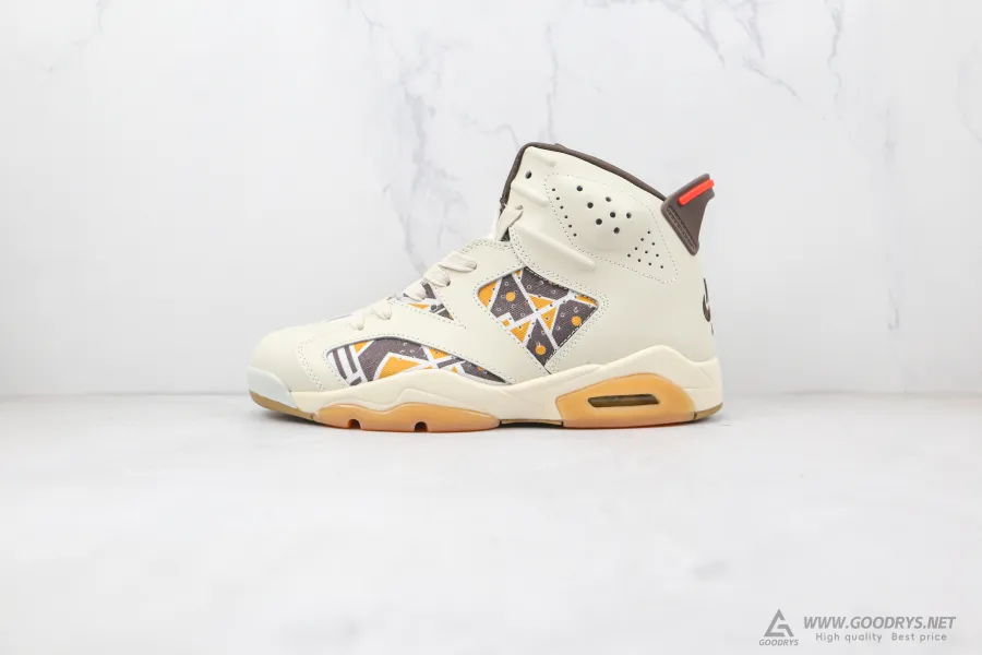 Air Jordan 6 Retro Quai 54 - Sail Gum 