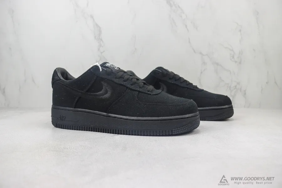 Stussy X Air Force 1 Low Black 