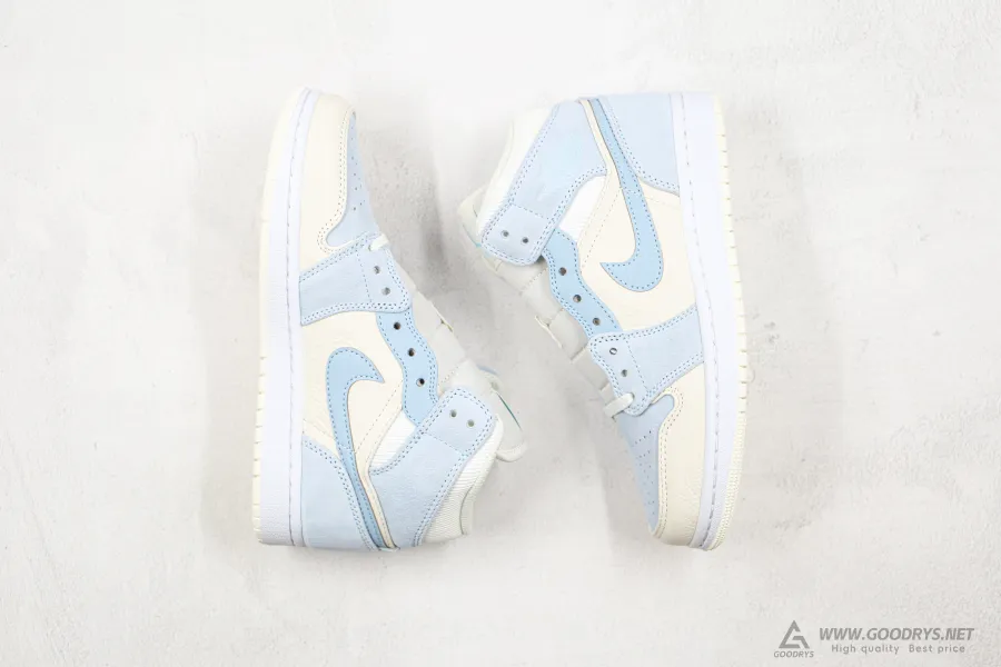 Air Jordan 1 Sail Light Blue  Mid Se