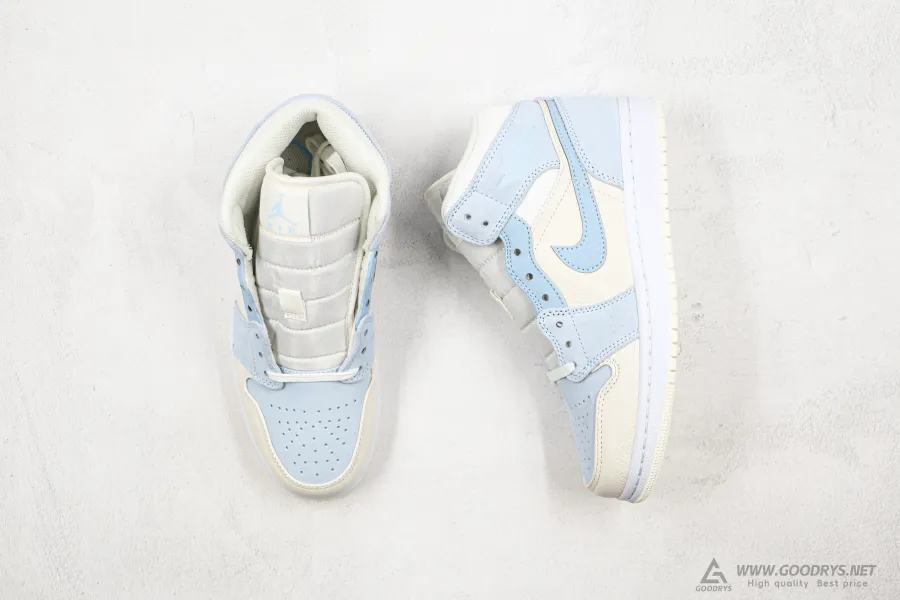 Air Jordan 1 Sail Light Blue  Mid Se