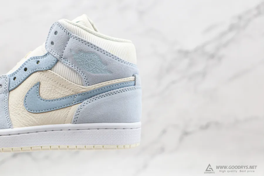 Air Jordan 1 Sail Light Blue  Mid Se