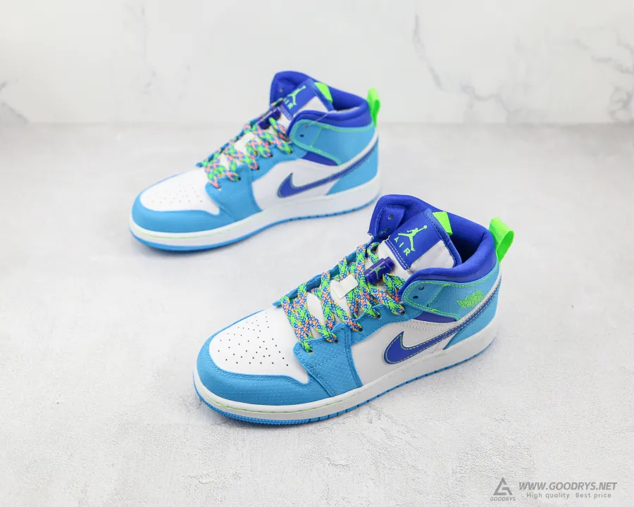 Jordan 1 Sprite Blue  Mid