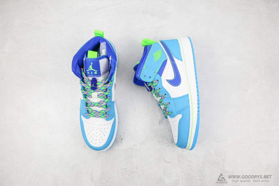 Jordan 1 Sprite Blue  Mid