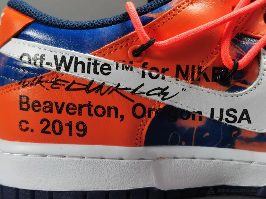 Off-White X Futura X Dunk Low Sb Unc