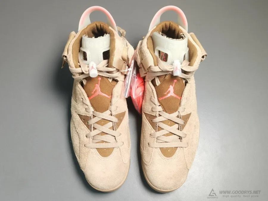 Travis Scott X Air Jordan 6 British Khaki