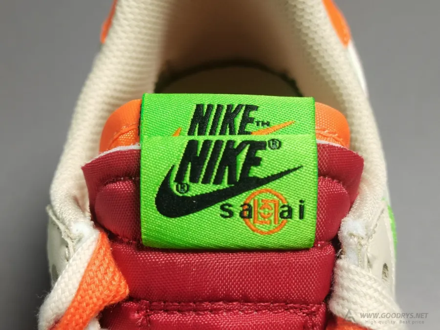 Clot X Sacai X Nike Ldwaffle Orange Blaze