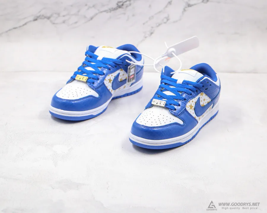 Nike Sb Dunk Low Stars Hyper Blue 