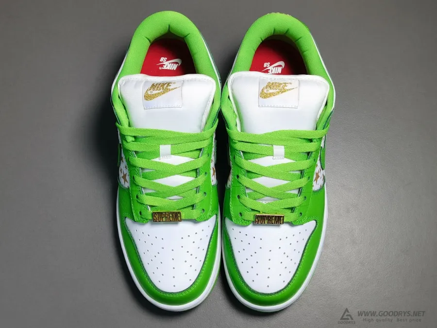 Sb Dunk Low Stars Mean Green