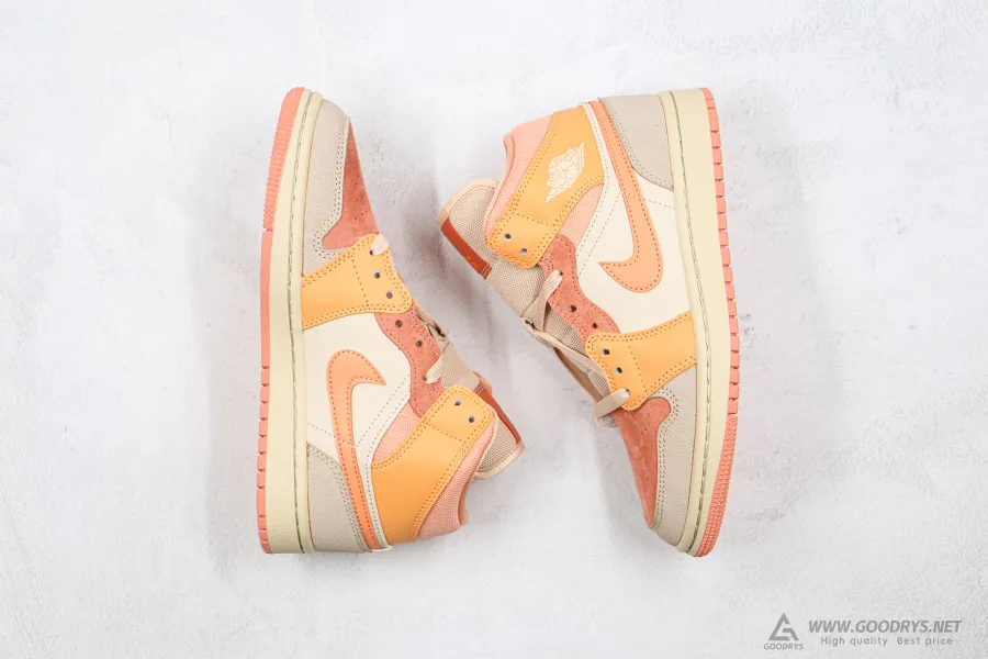 Air Jordan 1 Apricot Orange Mid